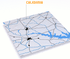 3d view of Caledonia