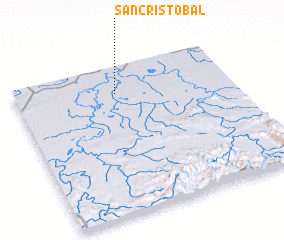 3d view of San Cristóbal