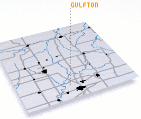 3d view of Gulfton