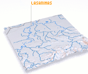 3d view of Las Ánimas