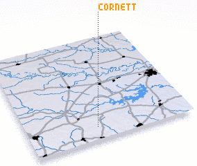 3d view of Cornett