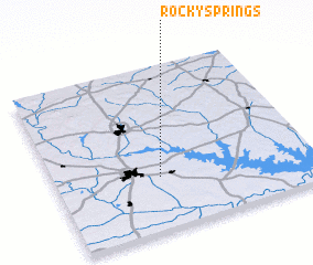 3d view of Rocky Springs