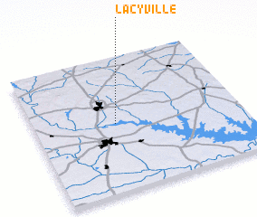 3d view of Lacyville