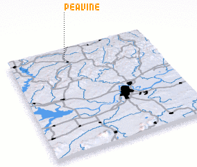 3d view of Peavine