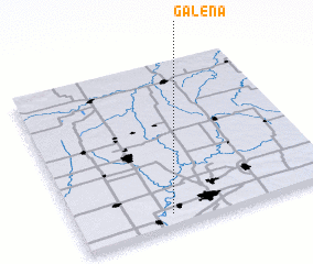 3d view of Galena