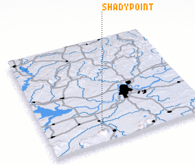 3d view of Shady Point