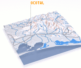 3d view of Ocotal