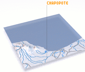 3d view of Chapopote