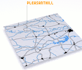 3d view of Pleasant Hill