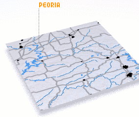 3d view of Peoria