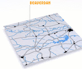 3d view of Beaverdam