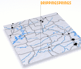 3d view of Dripping Springs