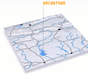 3d view of Hochatown