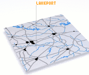 3d view of Lakeport