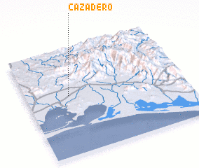 3d view of Cazadero