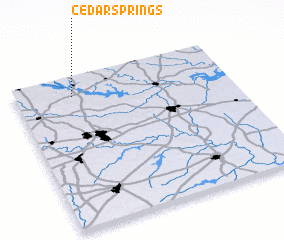 3d view of Cedar Springs