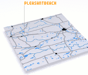 3d view of Pleasant Beach