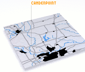 3d view of Camden Point