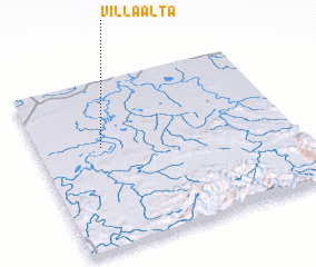 3d view of Villa Alta