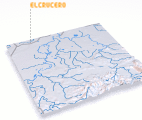 3d view of El Crucero