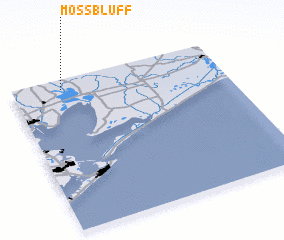 3d view of Moss Bluff