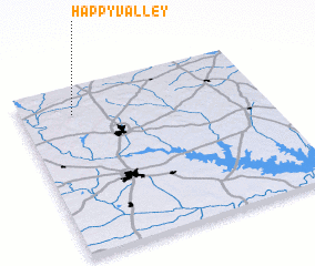 3d view of Happy Valley