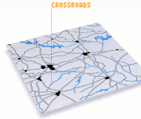 3d view of Cross Roads