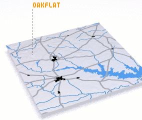 3d view of Oak Flat