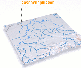 3d view of Paso de Boquiapan