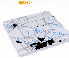 3d view of Halleck