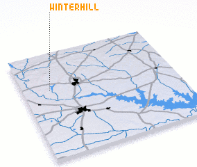 3d view of Winter Hill