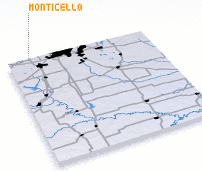 3d view of Monticello