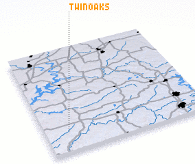 3d view of Twin Oaks
