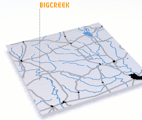 3d view of Big Creek