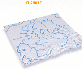 3d view of El Amate