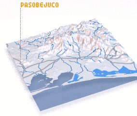 3d view of Paso Bejuco