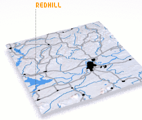 3d view of Red Hill