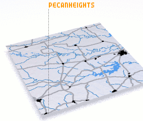 3d view of Pecan Heights