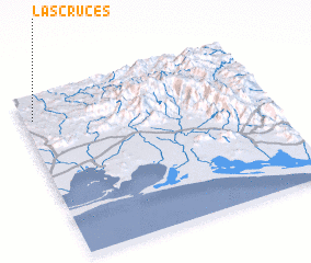 3d view of Las Cruces