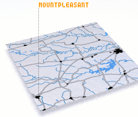 3d view of Mount Pleasant