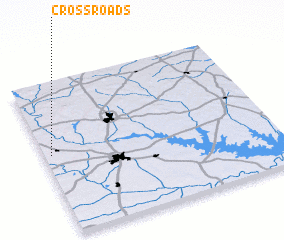 3d view of Cross Roads