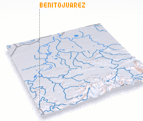 3d view of Benito Juárez