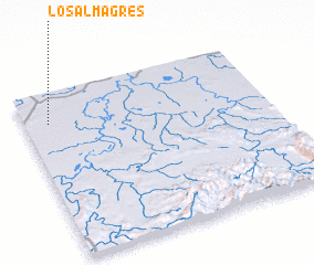 3d view of Los Almagres