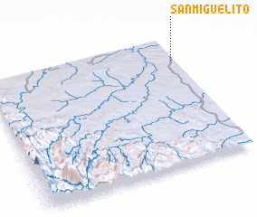 3d view of San Miguelito