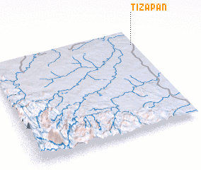 3d view of Tizapán