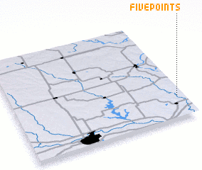 3d view of Five Points