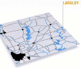 3d view of Langley