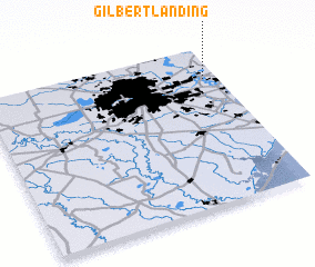 3d view of Gilbert Landing