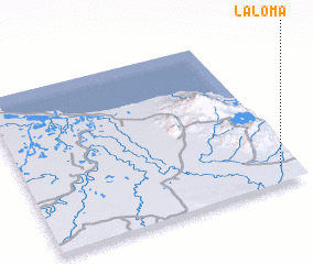 3d view of La Loma