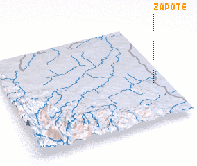 3d view of Zapote